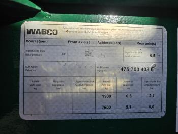 OSD-50-04V / 4 AXLE / EXTENDABLE / 80 cm